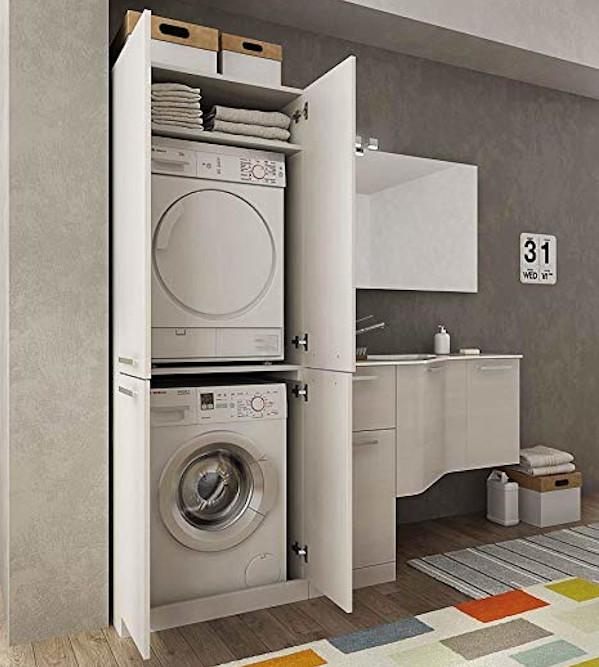 Orientamento installazione asciugatrice